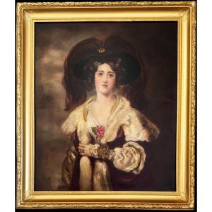 A Portrait Of Julia Peel, After Sir Thomas Lawrence (1769-1830) 