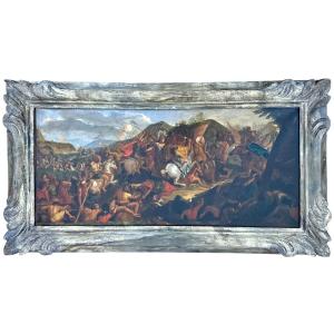 La Bataille du Granique, Entourage d'Horace Vernet (1769-1863), d'après Charles Le Brun