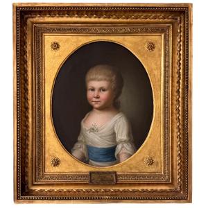 Portrait du prince Ernest-Auguste (1771-1851) jeune garçon, Entourage de Thomas Gainsborough