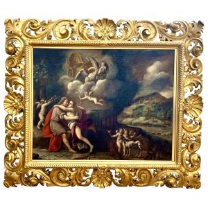 Diana And Endymion, Early 17th Century Provincial Italian School (circa 1600-1650)