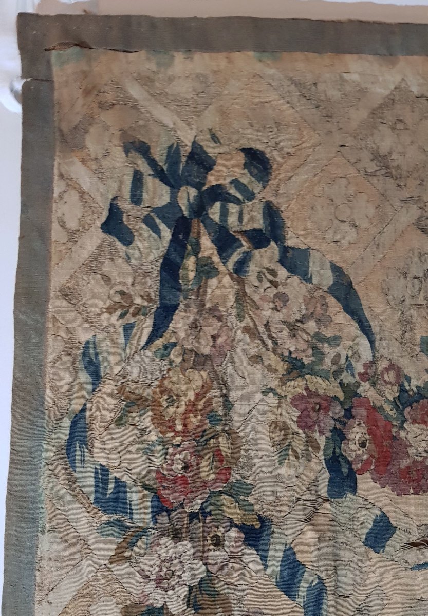 Tapisserie De Beauvais Du 18ème Siècle Avec Scène Mythologique De Pygmalion-photo-1