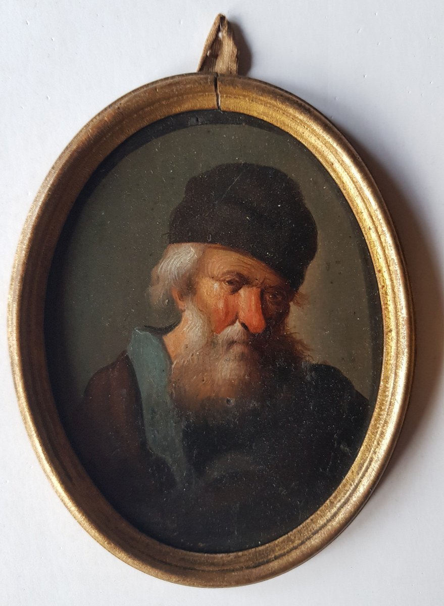 Christian Wilhelm Ernst Dietrich, Dit Dietricy (1712 - 1774) Deux études De Personages-photo-2