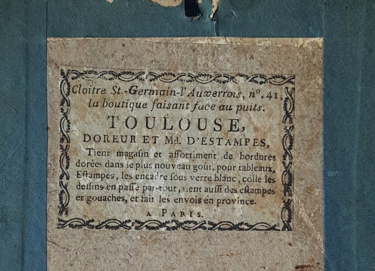 19th Century Drawing By Albert Christoph Reindel (1784-1853) Portrait Of A Young Man Dated 1806-photo-3