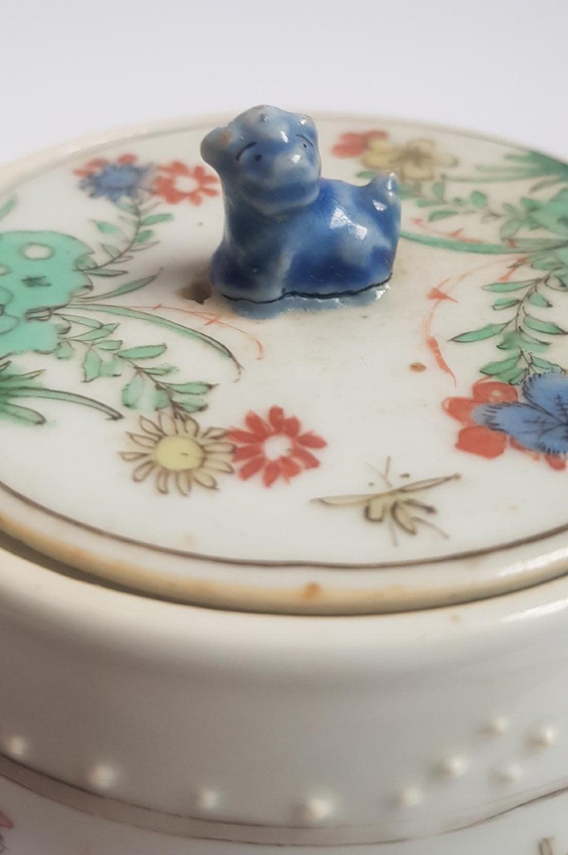 Théière En Porcelaine Chinoise Famille Verte Kangxi c.1700 Du 18e Siècle  -photo-5