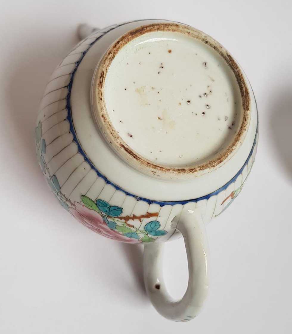 18th Century Chinese Famille Rose Qianlong Porcelain Teapot -photo-6