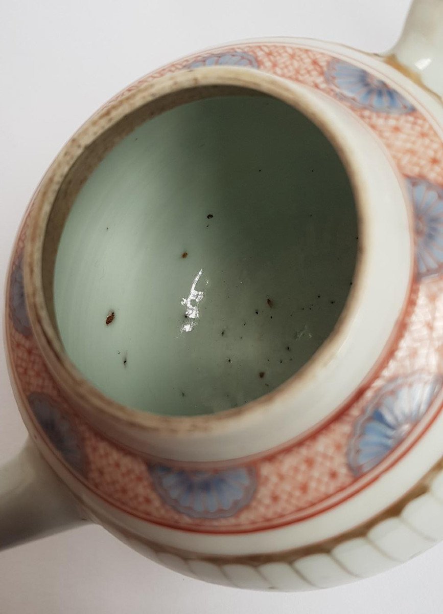 18th Century Chinese Famille Rose Qianlong Porcelain Teapot -photo-7