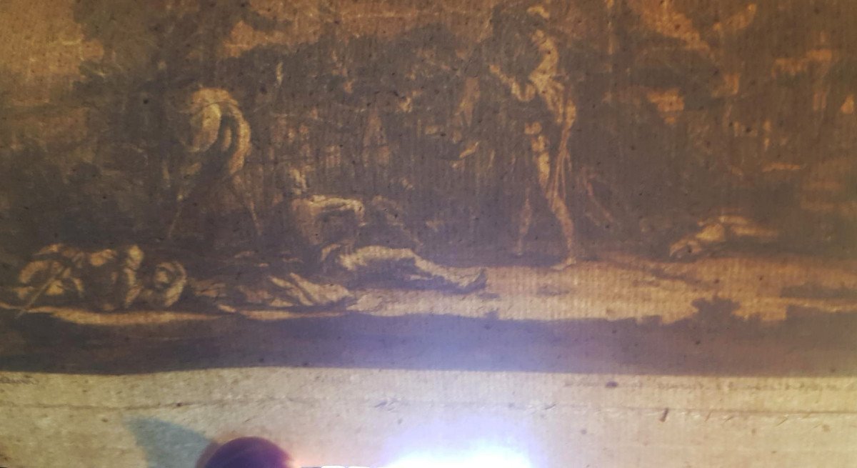 Mezzotint Du 18ème Siècle Par Christian Rugendas (1708-1781) d'Après G.p. Rugendas-photo-4