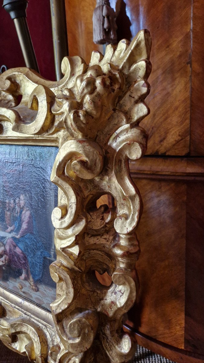 Peinture école Italienne Du XVIIIe Siècle - Marie-madeleine Lavant Les Pieds Du Christ -photo-6