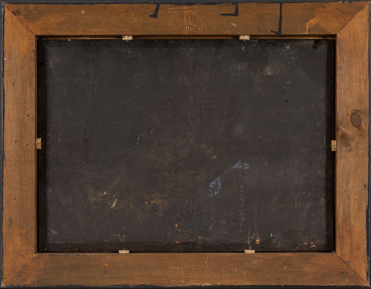 Peinture XVIIe Par Matthias Scheits (hambourg C.1625/30-c.1700 Hambourg) Embuscade De Calèche -photo-5