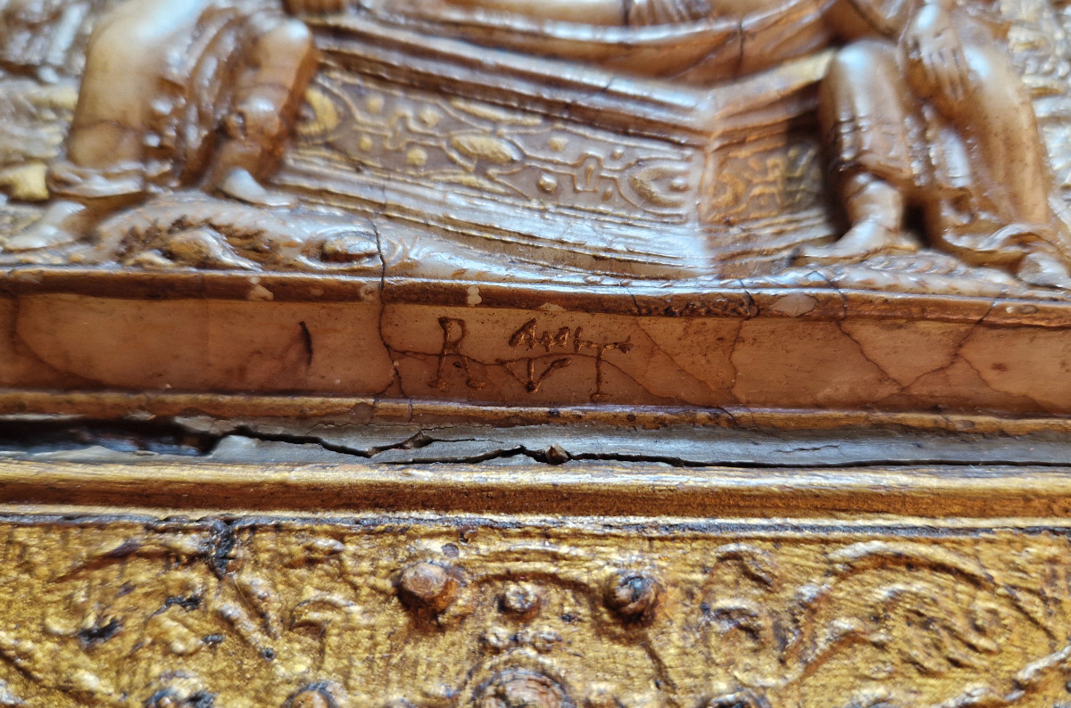Paire de reliefs en albâtre de Malines par Rombout Tissenaken (1540–1614)-photo-3