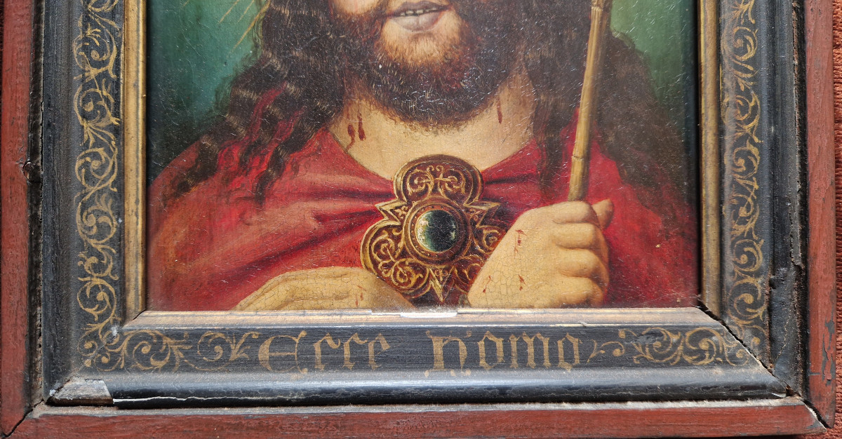 École flamande du XVIe siècle  Ecce Homo Suiveur d'Albrecht Bouts-photo-2