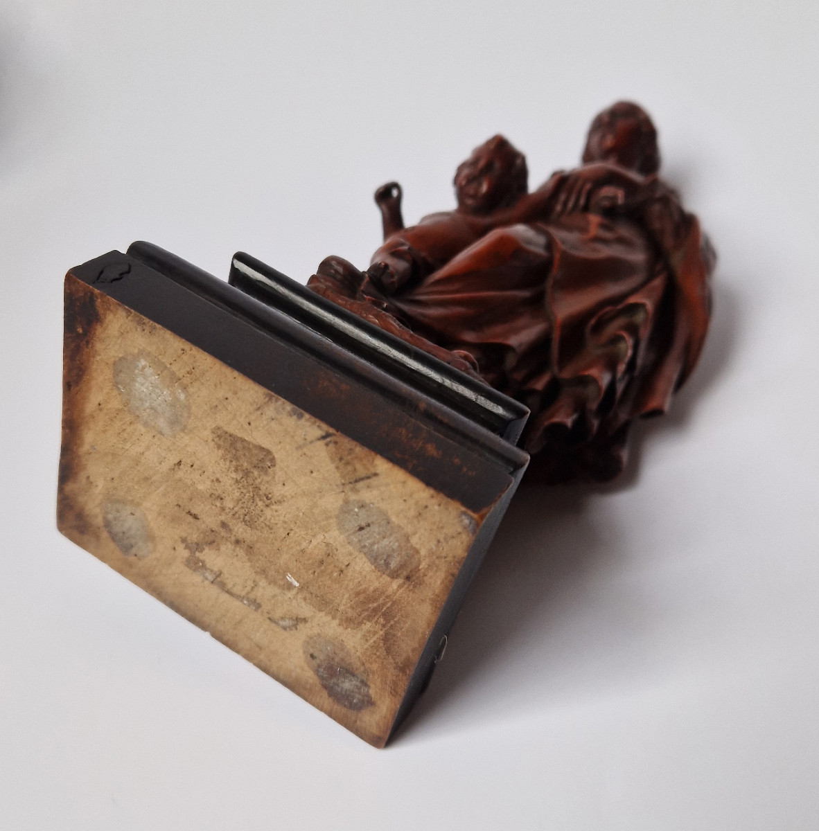 Flemish 17th-c Sculpture By Nicolaes Van Der Veken (malines 1637–1704) Virgin And Child -photo-7