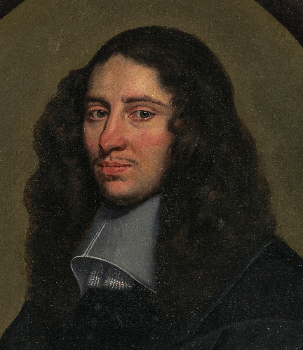Tableau ancien XVIIe Jan Jansz Westerbaen (La Haye vers 1600/02–1686) Portrait d'un gentilhomme-photo-3