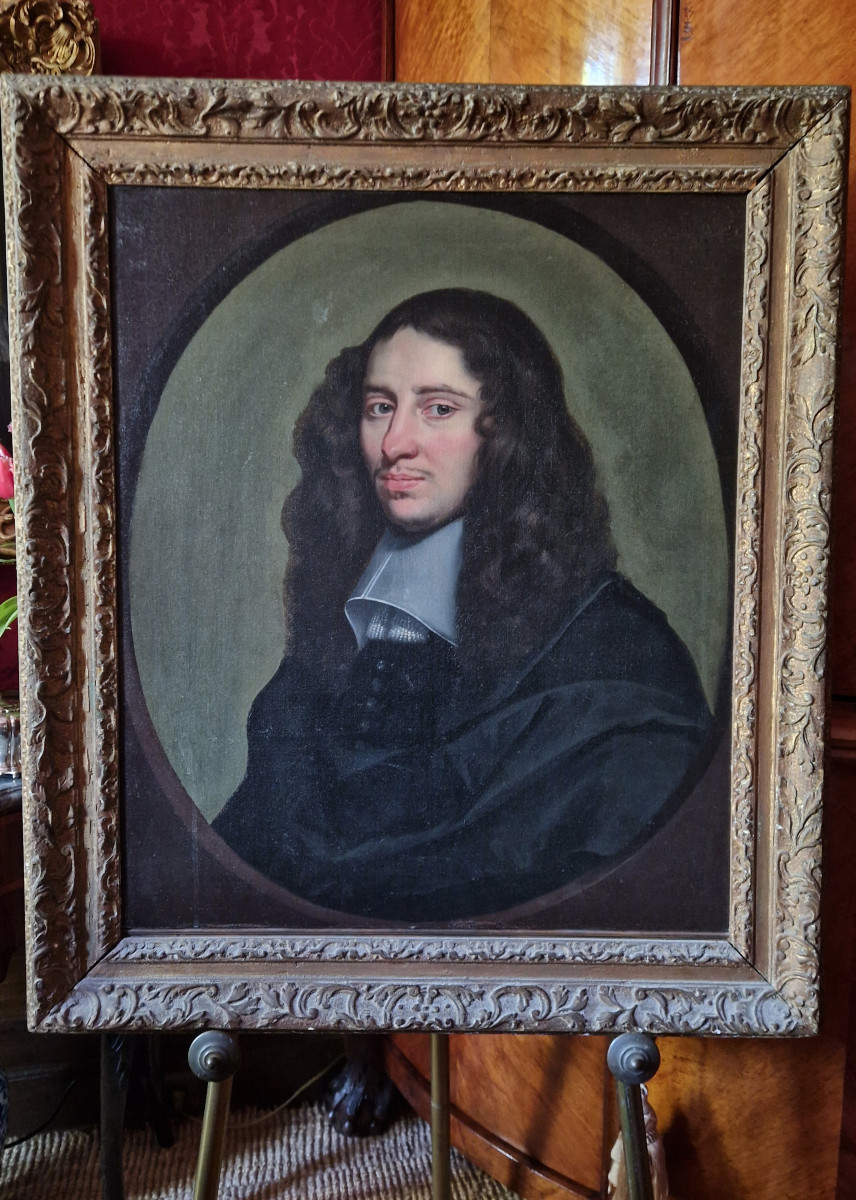 Tableau ancien XVIIe Jan Jansz Westerbaen (La Haye vers 1600/02–1686) Portrait d'un gentilhomme-photo-3