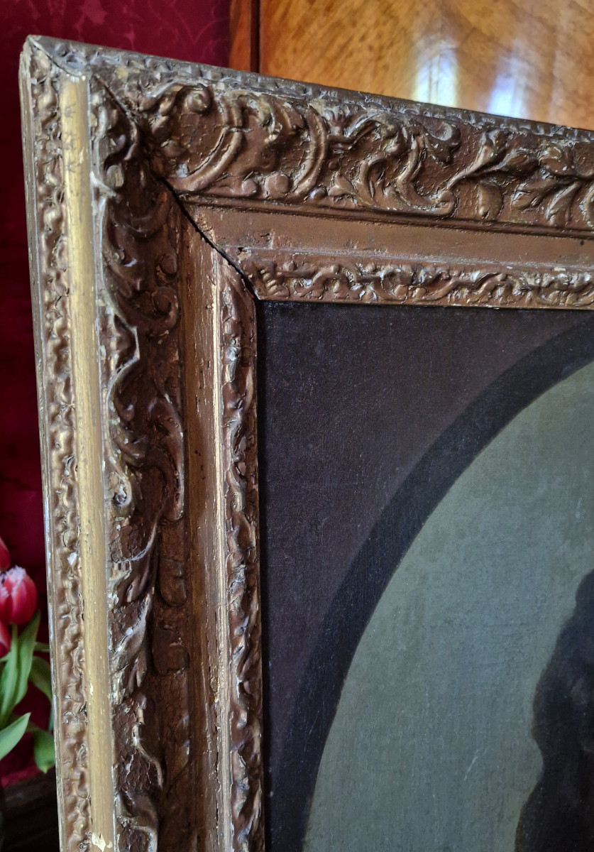 Tableau ancien XVIIe Jan Jansz Westerbaen (La Haye vers 1600/02–1686) Portrait d'un gentilhomme-photo-4