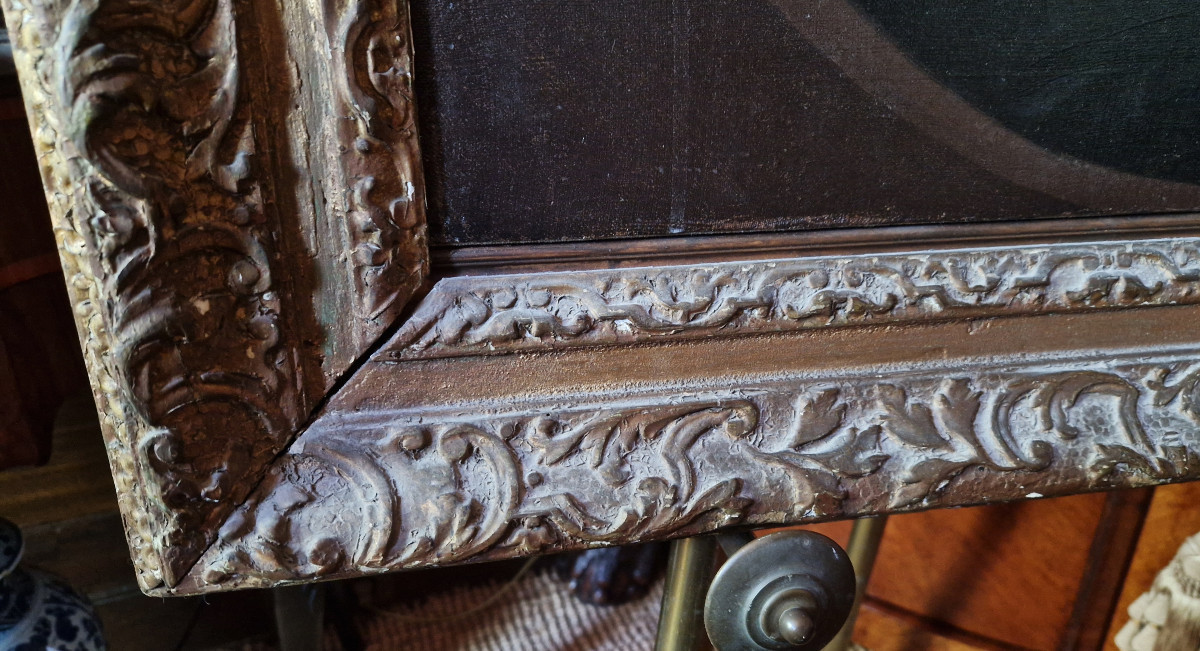 Tableau ancien XVIIe Jan Jansz Westerbaen (La Haye vers 1600/02–1686) Portrait d'un gentilhomme-photo-5