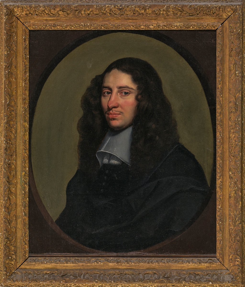 Tableau ancien XVIIe Jan Jansz Westerbaen (La Haye vers 1600/02–1686) Portrait d'un gentilhomme