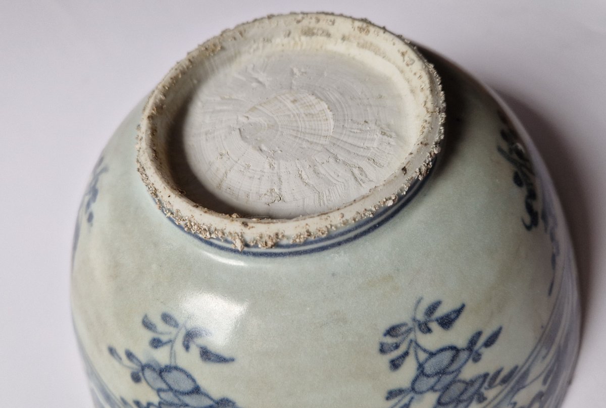 Paire de bols en porcelaine bleue et blanche de Chine provenant du Hatcher Cargo c.1643-photo-6