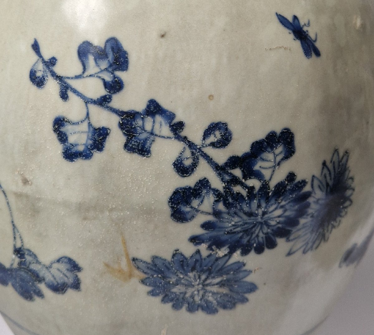 A Pair of Chinese Blue and White Porcelain Jars from the Hatcher Cargo c.1643 -photo-1