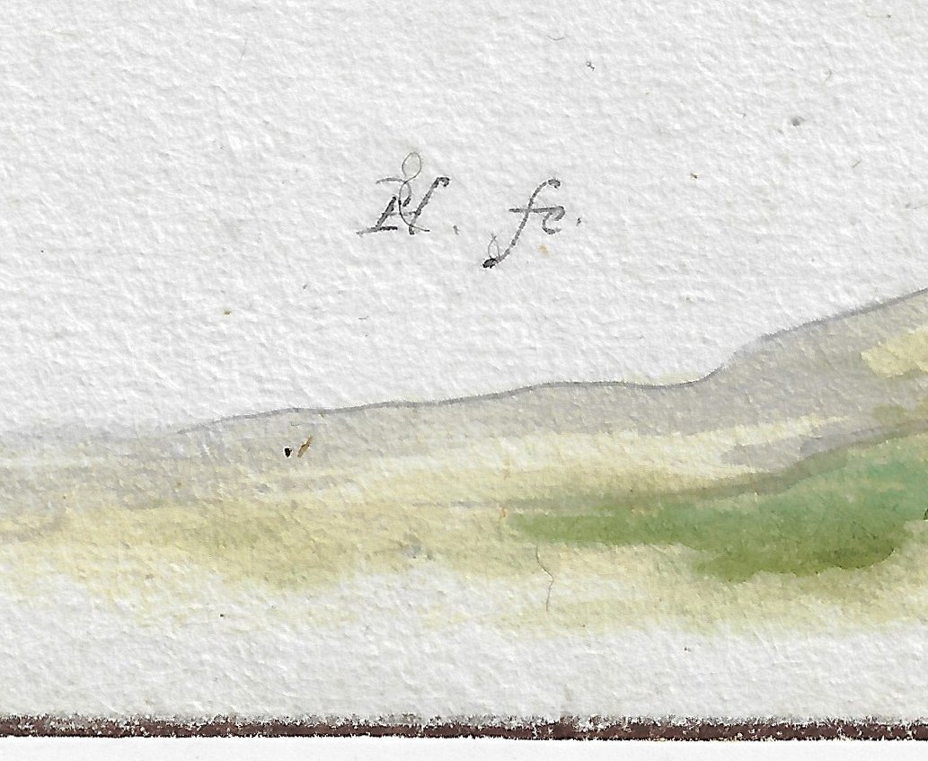 17th-c Dutch Old Master Drawing By Pieter Holsteyn II (haarlem C. 1614–1673) Study Of A Canary -photo-3