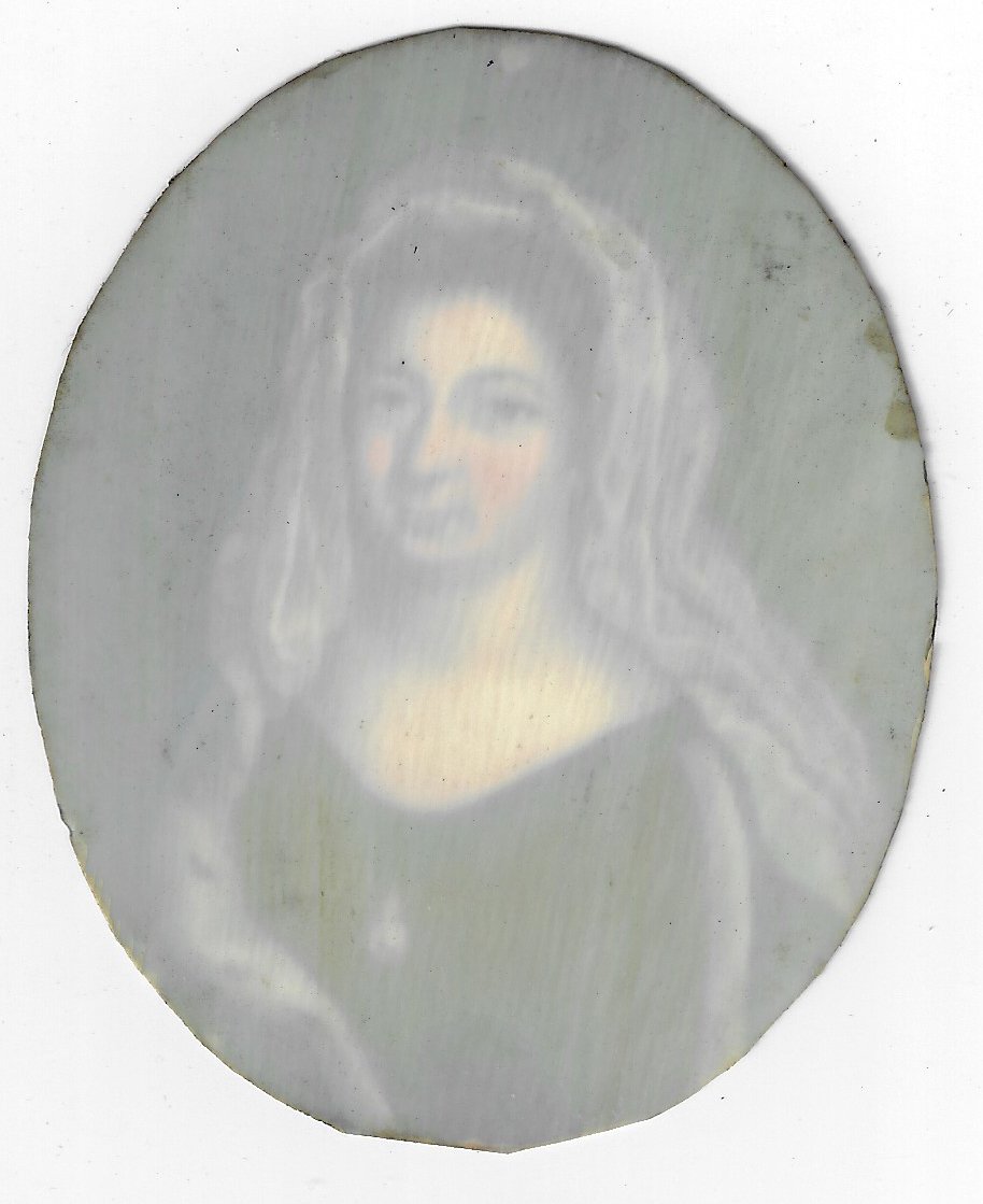 École française du XVIIIe siècle  Portrait en miniature de Madame de Maintenon -photo-4