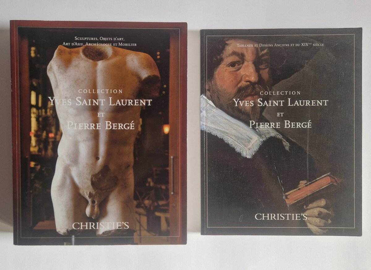 Deux volumes de catalogues de la vente de Yves Saint Laurent et Pierre Bergé Christie's 2009-photo-4