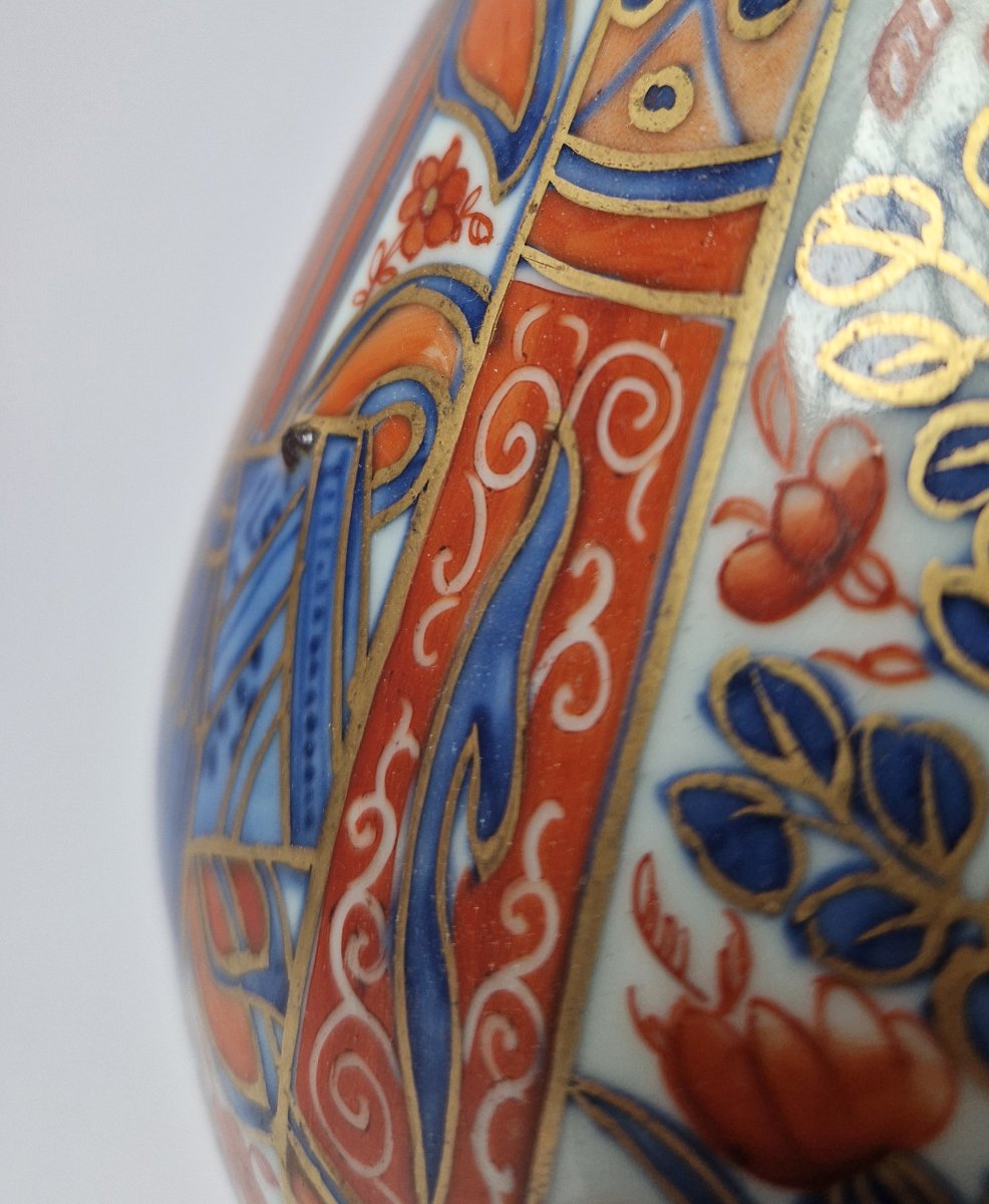 Vase bouteille en porcelaine chinoise époque Wanli, vers 1620, avec décor ajouté vers 1820 -photo-2