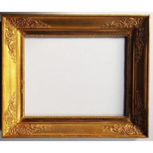 Very Beautiful Empire Period Frame, Circa 1820, Sight Size: 29 X 37 Cm