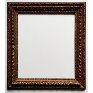Magnifique Cadre Reproduction Fait à La Main Dans Le Style Baroque, Vue: 56,5 X 48 Cm 