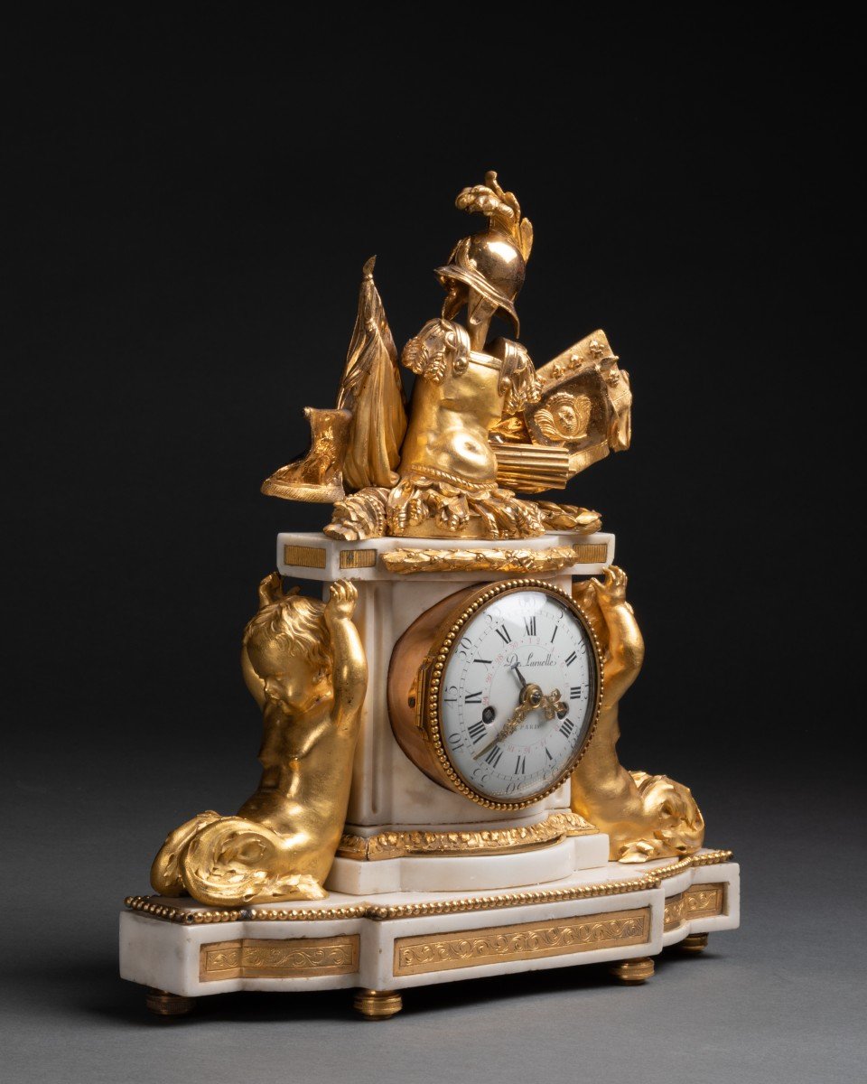 Louis XVI Period Clock-photo-4