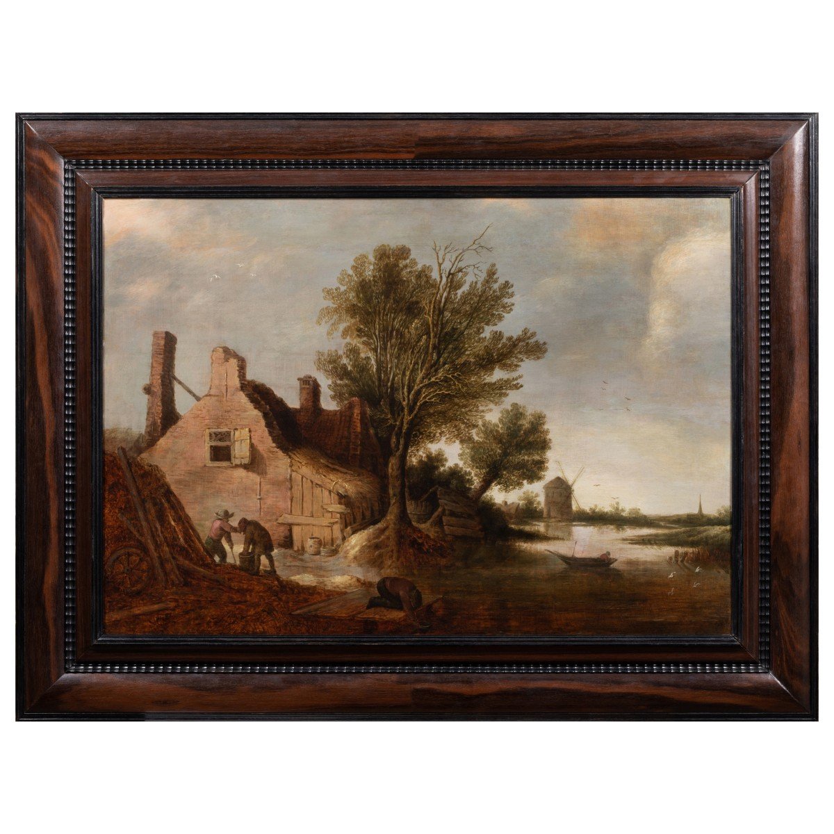 Landscape - Dutch School Follower Of Jan Van Goyen (1596-1656)