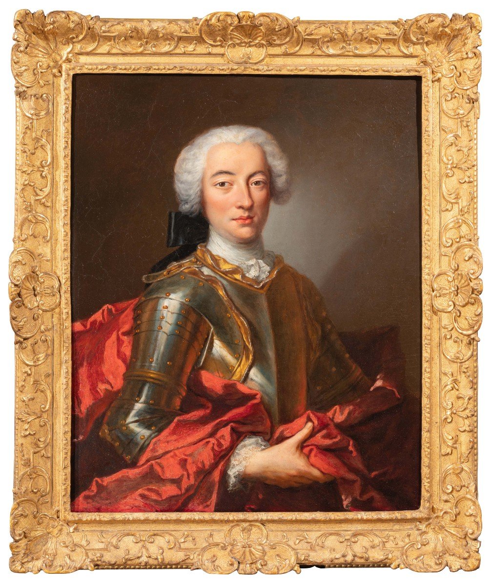 Jacques Courtin (1672-1752) – Portrait D’un Officier