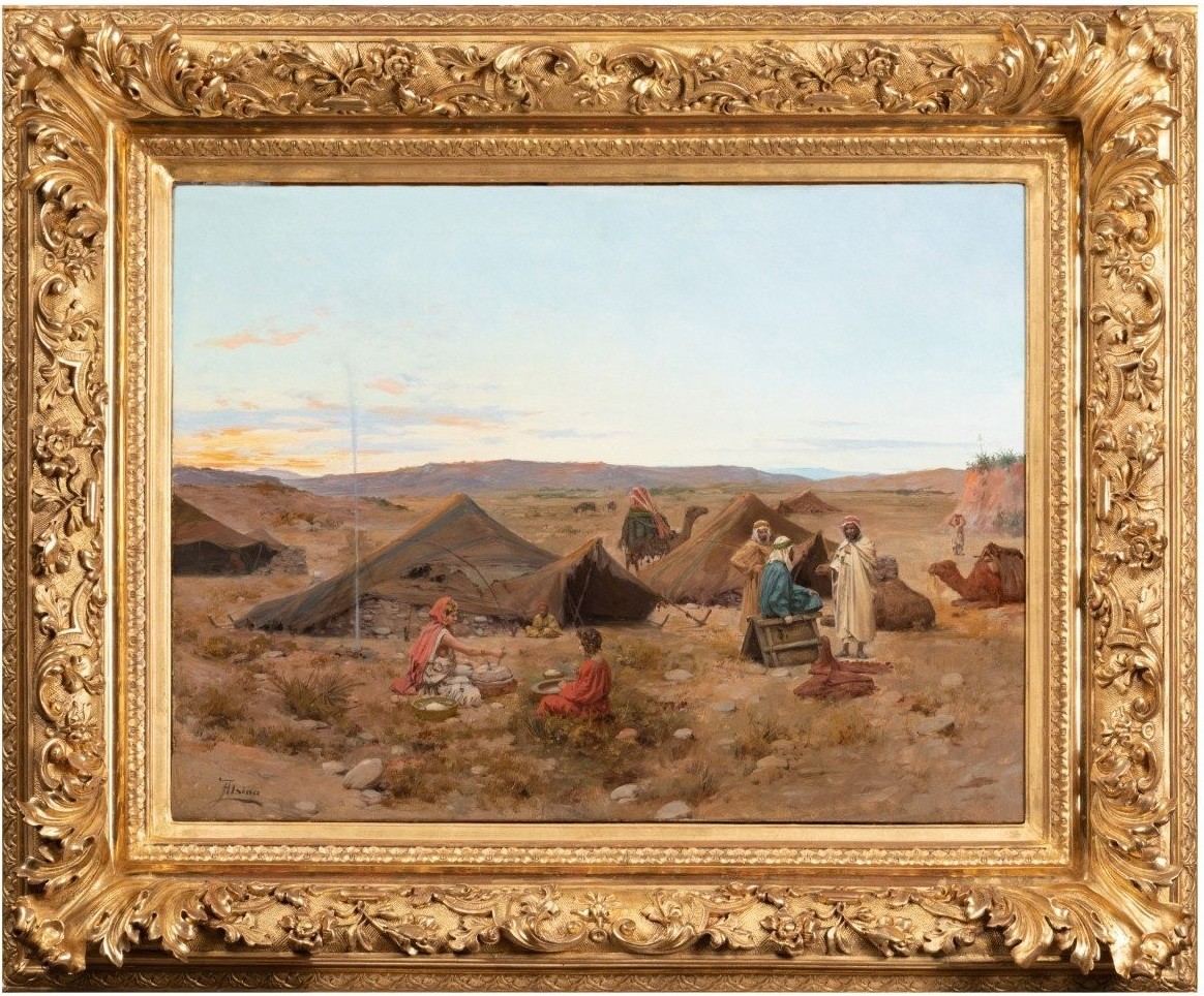 José Alsina (1850-1920) The First Fire Of The Year