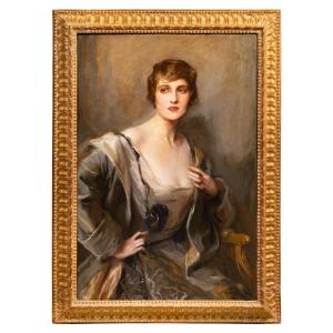 Portrait De Mrs Winfield Sifton -  Philip Alexius De László 1916