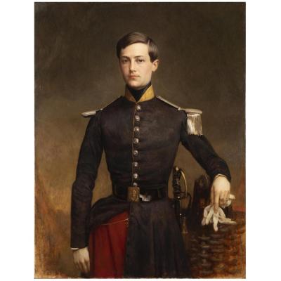 Charles Gleyre (1806-1874) - Portrait Of Edmond Fournier 1856