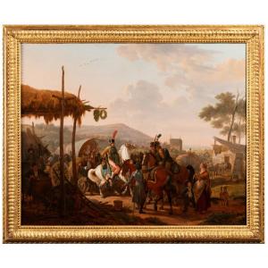 Jacques-françois-joseph Swebach - Campement Militaire 1804