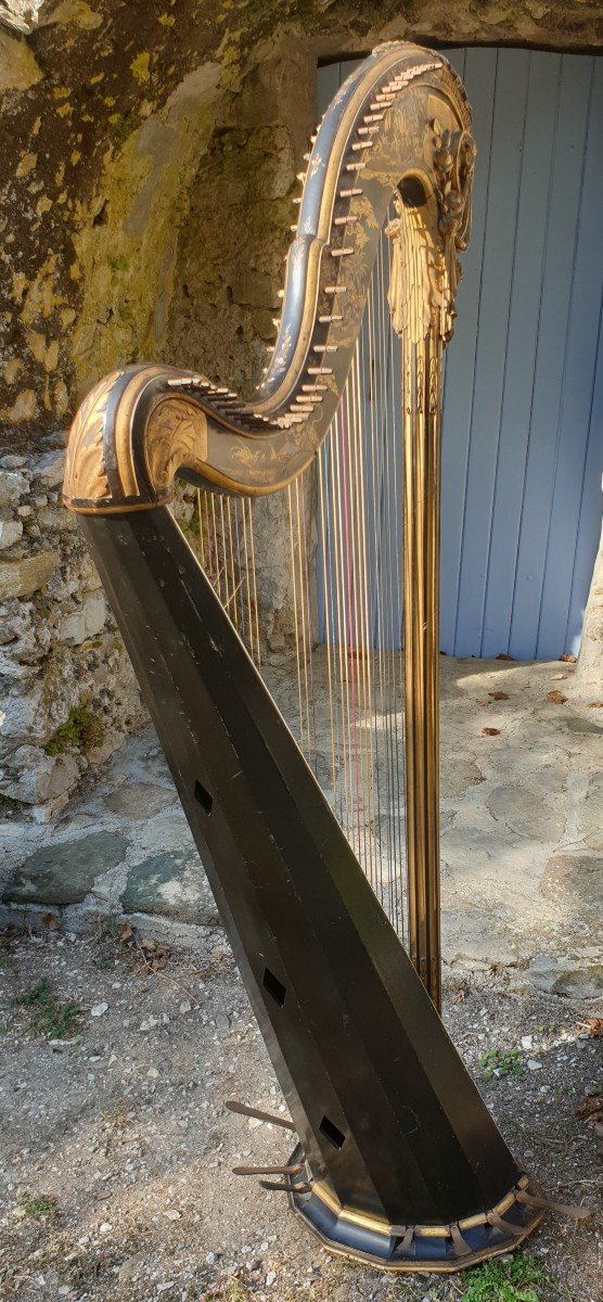 Harpe XVIIIème Siècle -photo-3