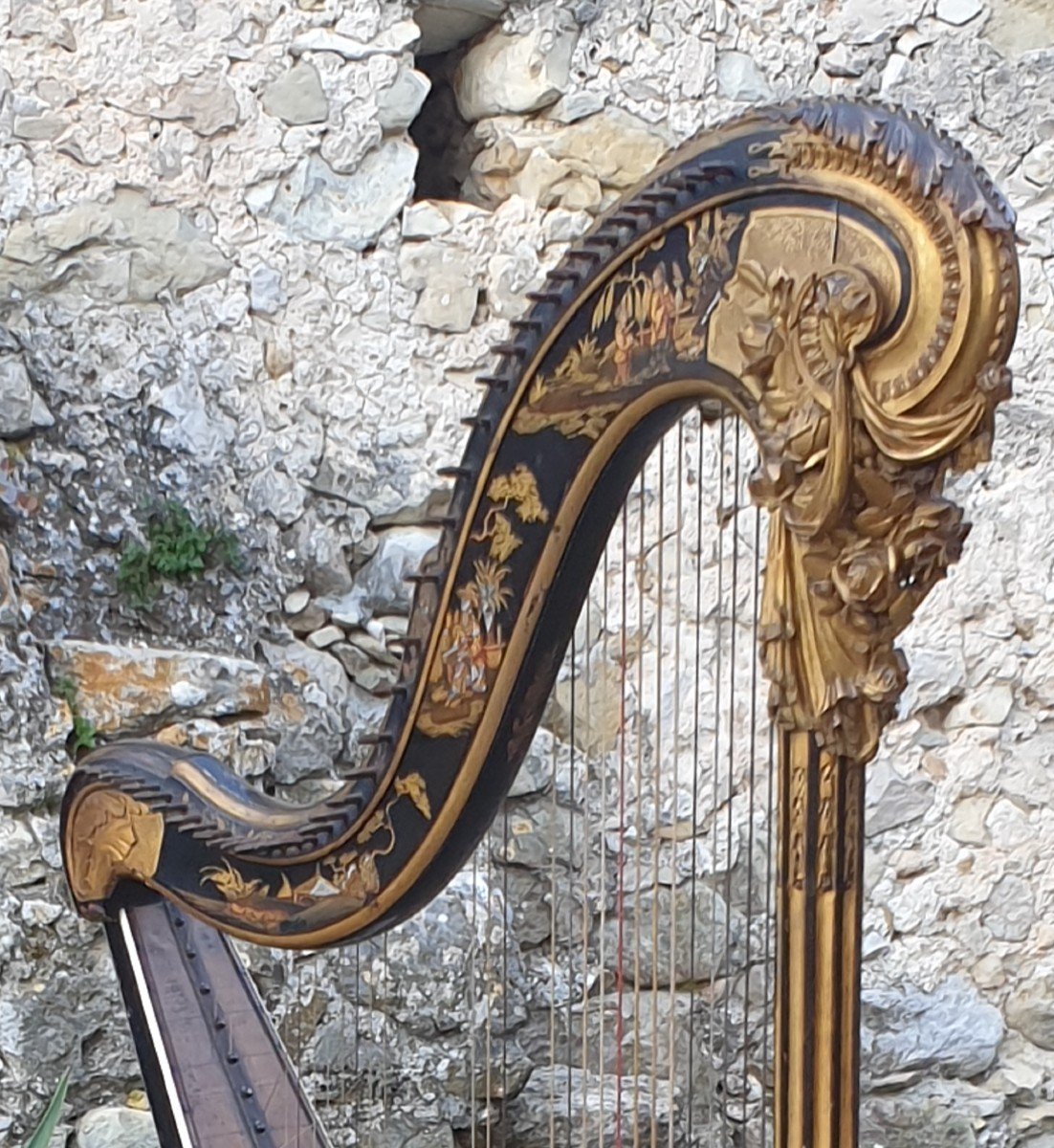 Harpe XVIIIème Siècle -photo-2