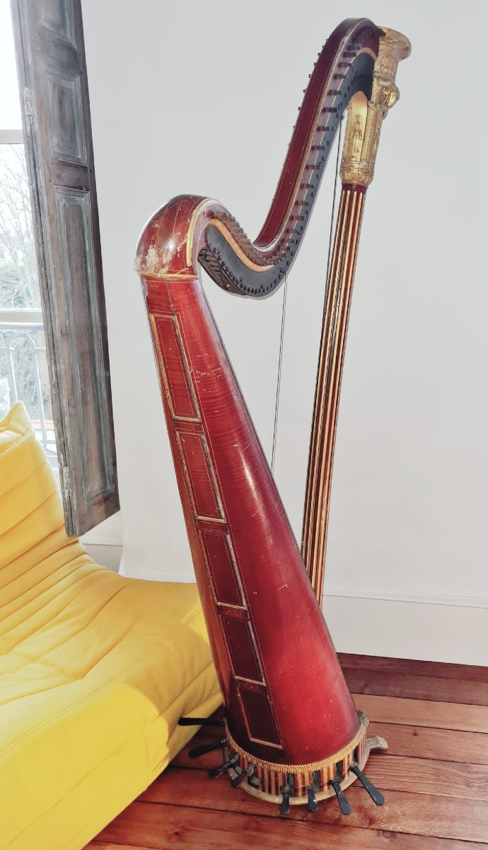 Erard Brothers Harp In Paris #264-photo-2