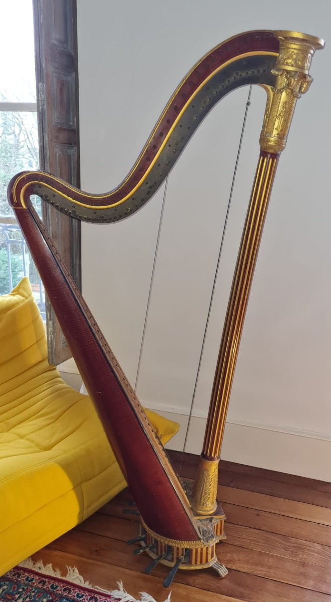 Erard Brothers Harp In Paris #264-photo-4