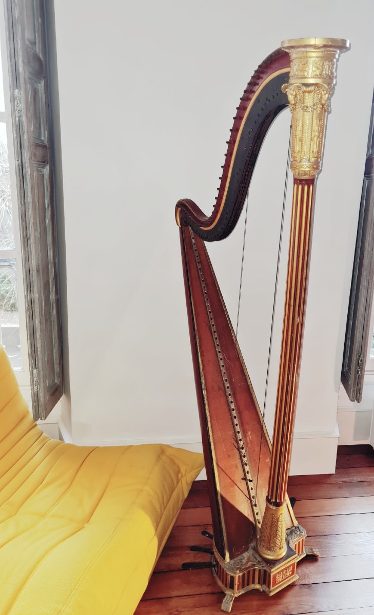 Erard Brothers Harp In Paris #264