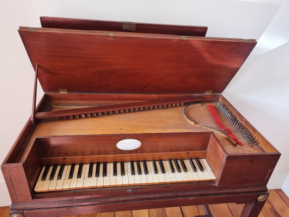 Piano de voyage Longman & Broderip, Londres, vers 1790-photo-4