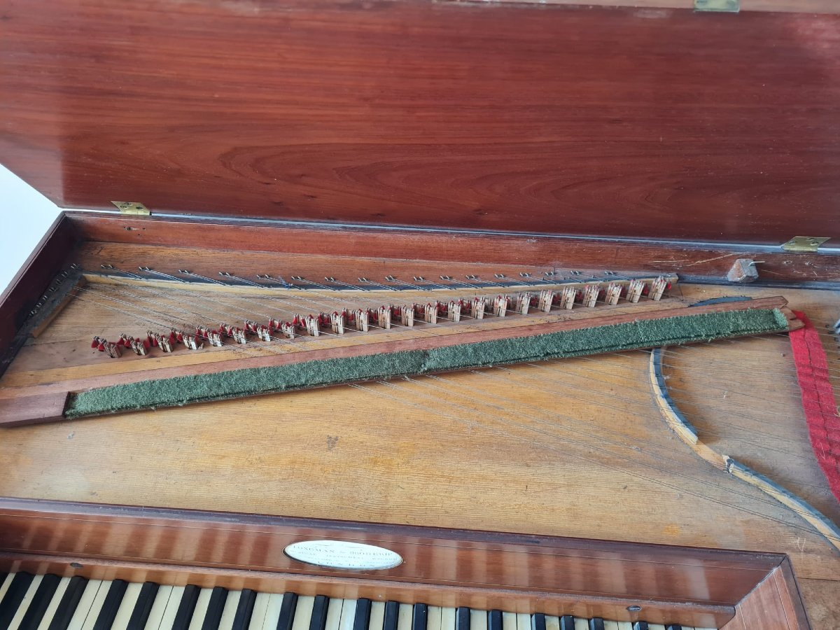 Piano de voyage Longman & Broderip, Londres, vers 1790-photo-3