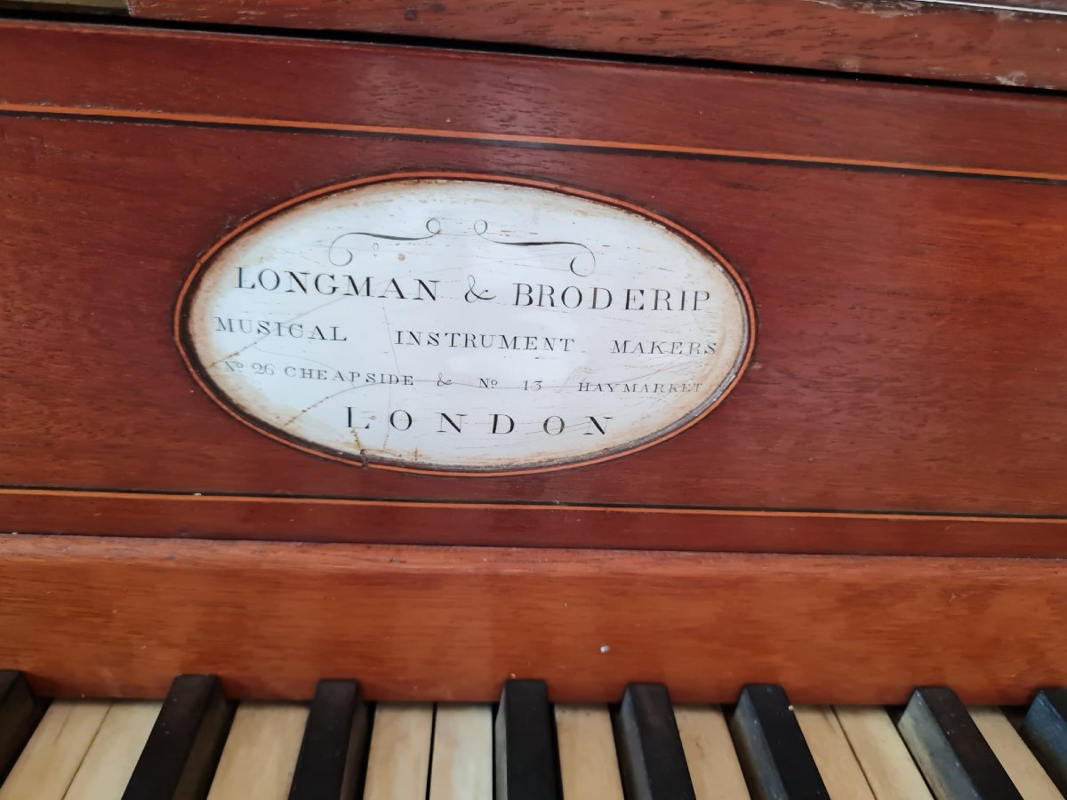 Piano de voyage Longman & Broderip, Londres, vers 1790-photo-4