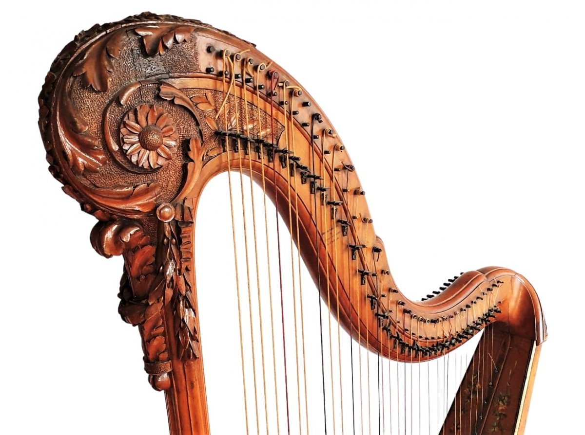 Renault And Chatelain Harp From 1784-photo-3