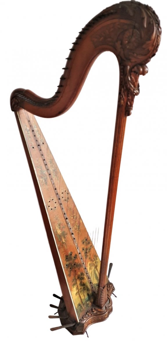 Renault And Chatelain Harp From 1784-photo-1