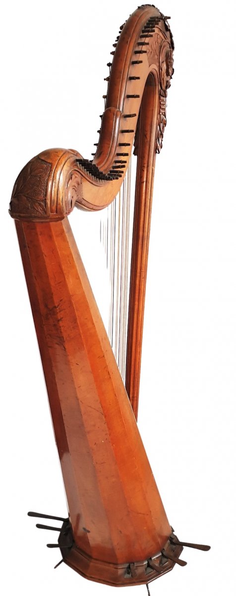 Renault And Chatelain Harp From 1784-photo-4