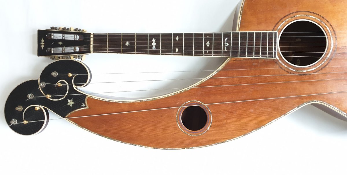 Guitare Harpe de Larson Brothers-photo-3