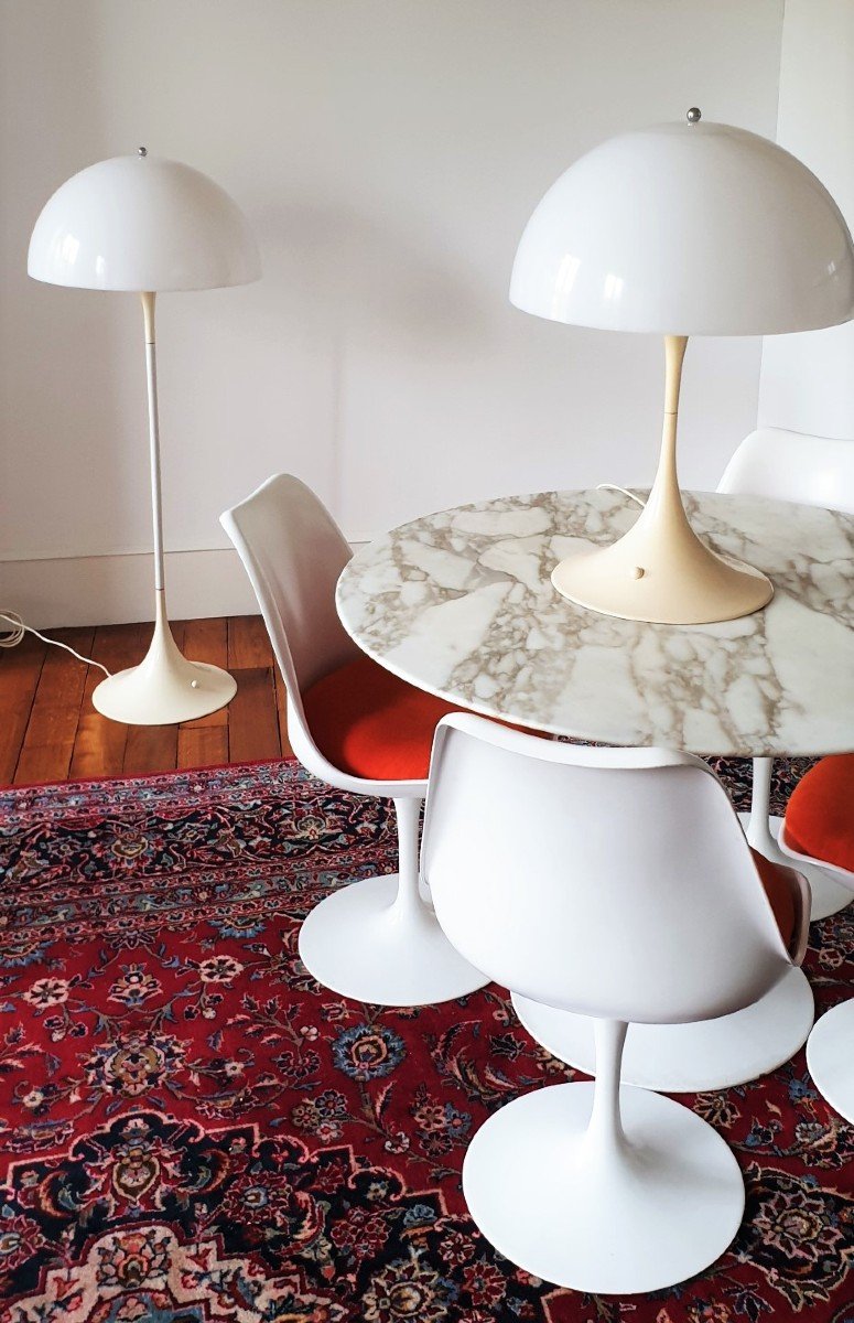 Verner Panton Lamp And Floor Lamp-photo-2