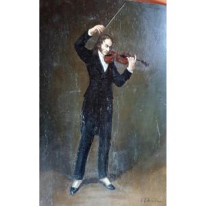 The Violin Player Paganini